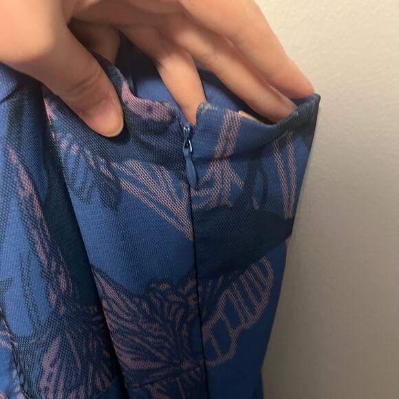 Hutch Freya Tulle Plisse Ruffle Gown Dress Size 20 V-Neck - Picture 9 of 11